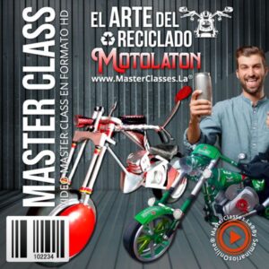 el arte del reciclado del motolaton