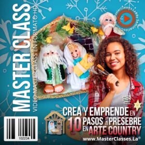 crea y emprende en 10 pasos tu pesebre en arte country