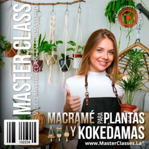 macrame para plantas y kokedamas
