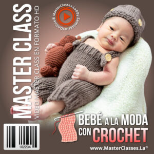 bebe a la moda con crochet