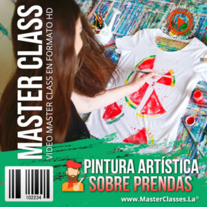 pintura artistica sobre prendas