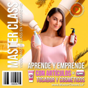 aprende y emprende con articulos de tocador y cosmeticos