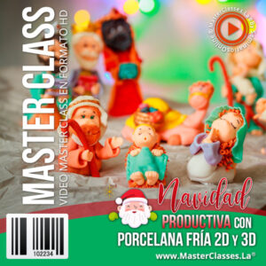 navidad productiva con porcelana fria 2d y 3d